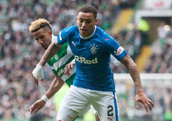 James Tavernier and Rangers will square off against Celtic once again this weekend. Picture: John Devlin