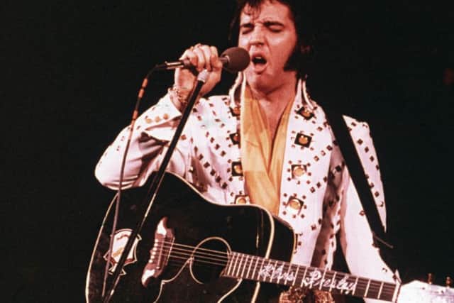 American rock singer Elvis Presley (1935 - 1977). The iconic musician's estate won a local battle against Scottish brewers, BrewDog(Photo by Hulton Archive/Getty Images)
