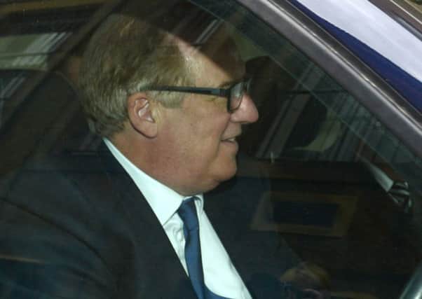 Former Rangers owner Sir David Murray arrives Glasgow High Court. Picture: SWNS