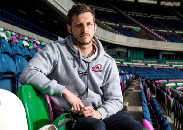 Edinburgh's Jason Tovey will be up against his former club Newport Gwent Dragons on Friday. Picture: Ross Parker/SNS/SRU