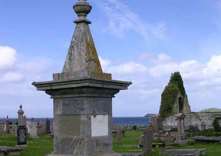 Donn Mackay monument. Picture: Contributed