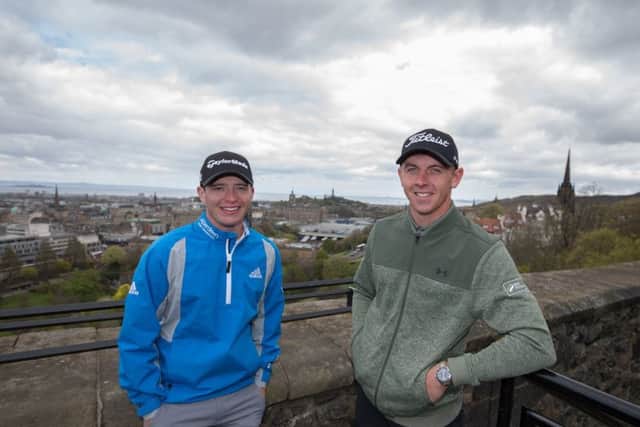Grant Forrest and Ewen Ferguson are the first recipients of a new support package for up-and-coming Scottish professionals.Picture: Kenny Smith
