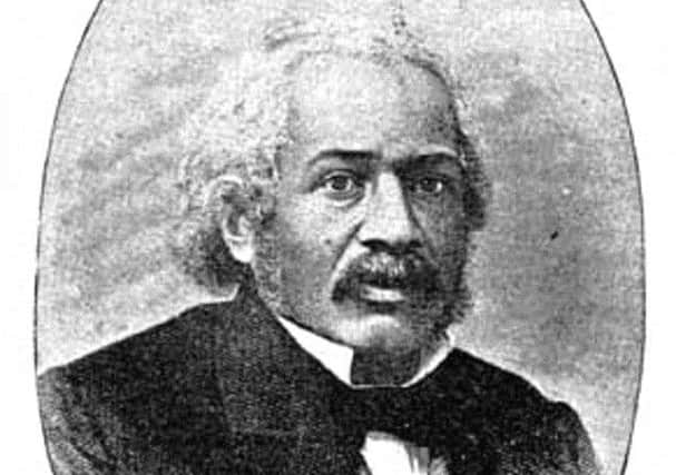 James McCune Smith became the first African American to receive a doctorate. Picture: University of Glasgow
