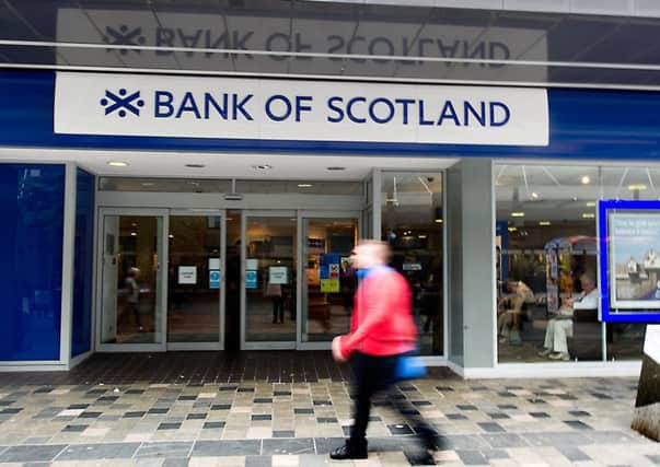 The Bank of Scotland owner saw its first-quarter profits double. Picture: John Devlin