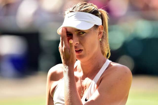 Eugenie Bouchard says Maria Sharapova should not have been allowed to return to tennis after a doping ban. Picture: Dominic Lipinski/PA Wire