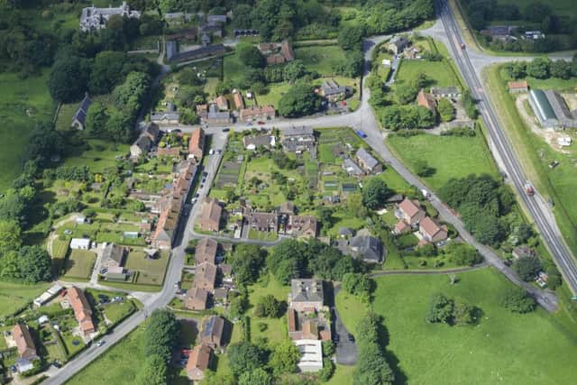 The village of West Heslerton  in North Yorkshire which has remained largley unchanged for fifty years has now been sold. Picture: SWNS