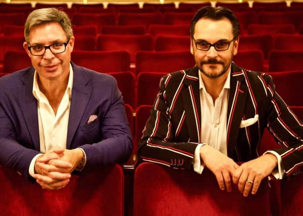 Scottish Opera designer AndrÃ© Barbe and director Renaud Douce