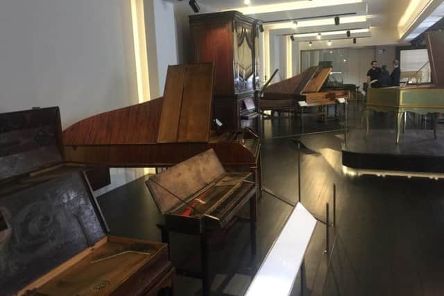 Visitors to the expanded museum at St Cecilia's Hall can chart the history of the keyboard.