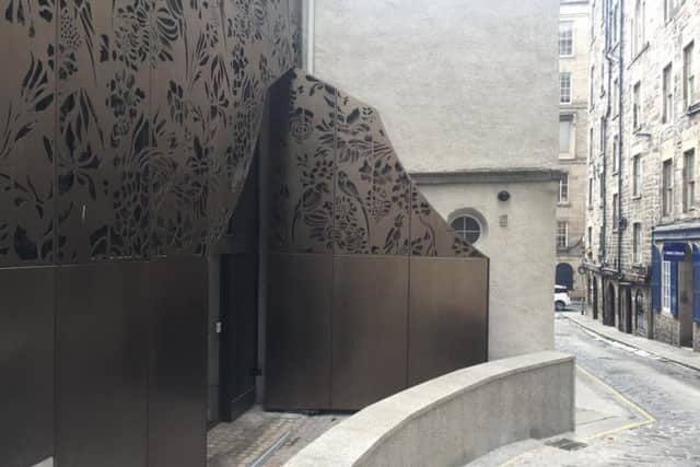 A brand new entrance to St Cecilia's Hall has been created on Niddry Street to help draw in visitors from the Royal Mile.