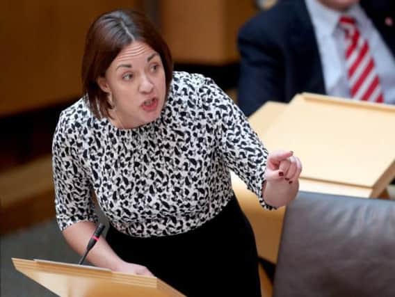 Kezia Dugdale attacked the SNP's education record