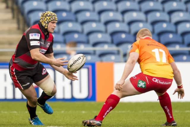 George Turner will get a rare start for Edinburgh tonight following a chat between coach-in-waiting Richard Cockerill and acting coach Duncan Hodge. Picture: Bill Murray/SNS/SRU