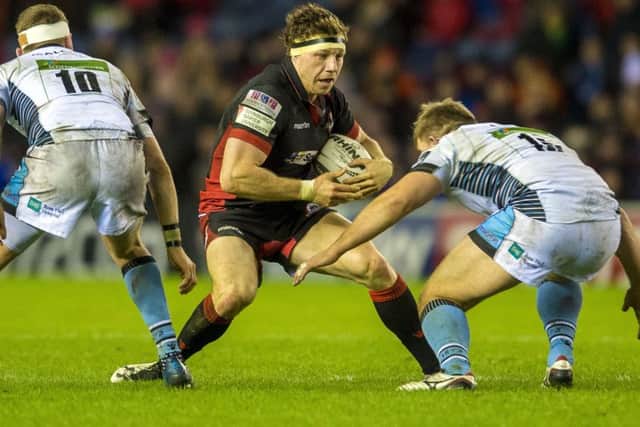 Go to man: Hamish Watson was a key player for Edinburgh in the first leg of the 1872 Cup and will surely be again next Saturday at Scotstoun. Photograph: Bill Murray/SNS