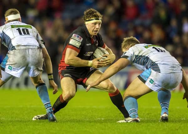Go to man: Hamish Watson was a key player for Edinburgh in the first leg of the 1872 Cup and will surely be again next Saturday at Scotstoun. Photograph: Bill Murray/SNS