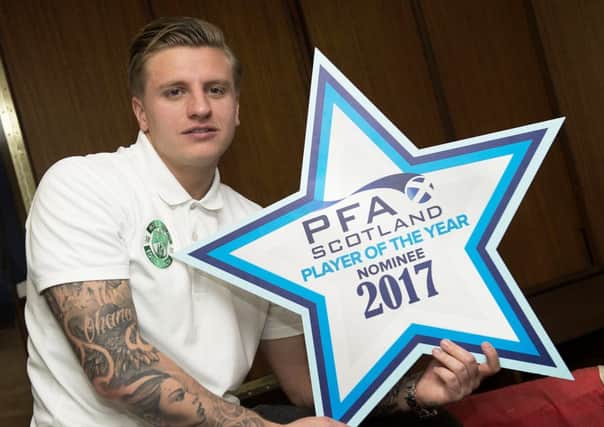 Jason Cummings believes Hibs will surprise a lot of opponents next season. Picture: SNS.