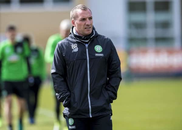 Celtic manager Brendan Rodgers is not expecting a dramatic improvement from Rangers at Ibrox. Picture: Craig Williamson/SNS