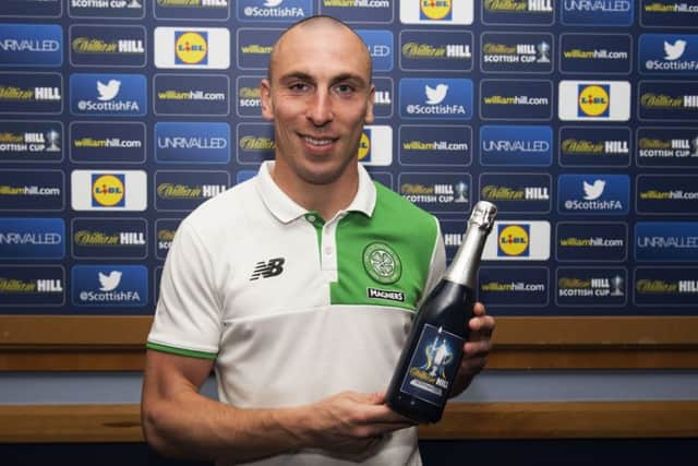 Celtic captain Scott Brown was named man of the match for his display against Celtic in the Scottish Cup semi-final. Picture: Craig Foy/SNS