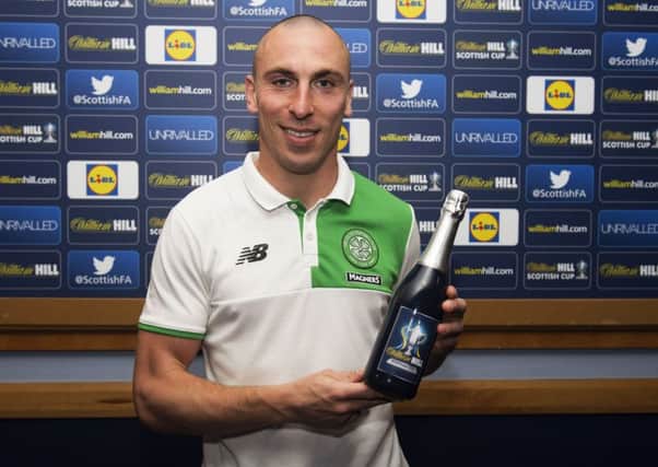 Celtic captain Scott Brown was named man of the match for his display against Celtic in the Scottish Cup semi-final. Picture: Craig Foy/SNS