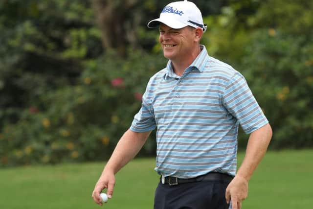 David Drysdale was right on the cut mark after rounds of 71 and 73 in the Volvo China Open. Picture: Getty Images