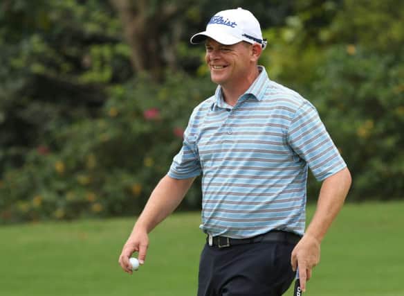 David Drysdale was right on the cut mark after rounds of 71 and 73 in the Volvo China Open. Picture: Getty Images