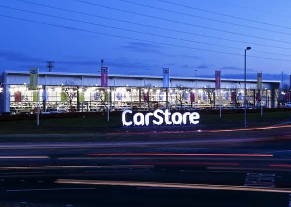 Peter Vardy's CarStore is on the site of Dundee's former Valentines card factory. Picture: Keith Hunter