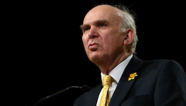 Sir Vince Cable has predicted that Brexit could trigger a bigger slump than the 2008 financial crash. Picture; PA