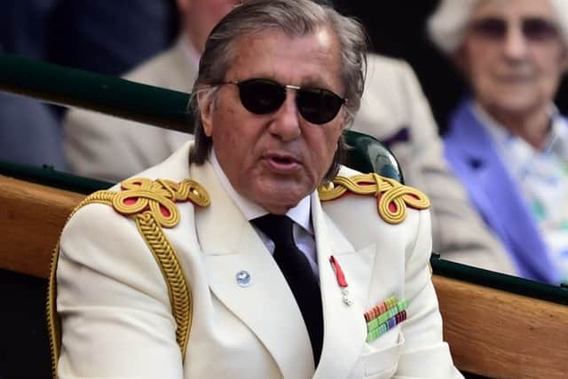 Ilie Nastase posted a message on Facebook. Picture: Adam Davy/PA Wire