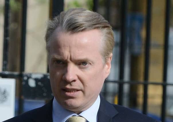 Former Rangers owner Craig Whyte arrives at Glasgow High Court for his fraud trial.