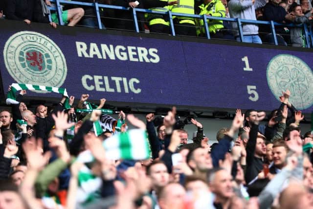 Football gossip this morning is dominated by Celtic and Rangers following yesterday's Old Firm match. Picture: Michael Steele/Getty Images