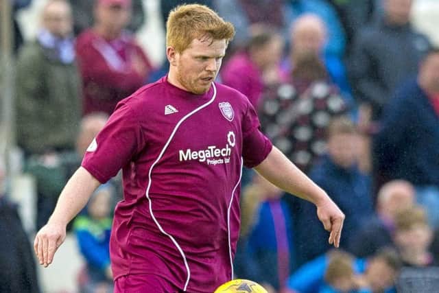 Ryan McCord's hat-trick put Arbroath in top spot. Picture: Gary Hutchison/SNS