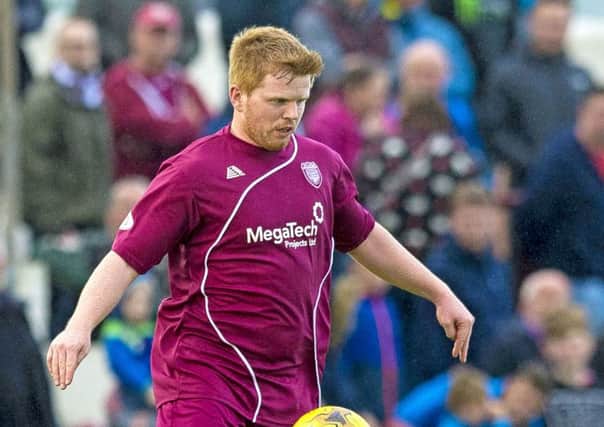 Ryan McCord's hat-trick put Arbroath in top spot. Picture: Gary Hutchison/SNS