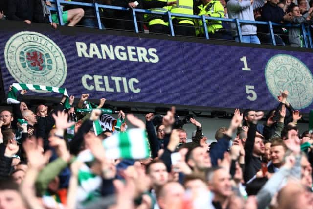 Celtic defeated their rivals 5-1 for the second time this season. Pic: Michael Steele/Getty Images