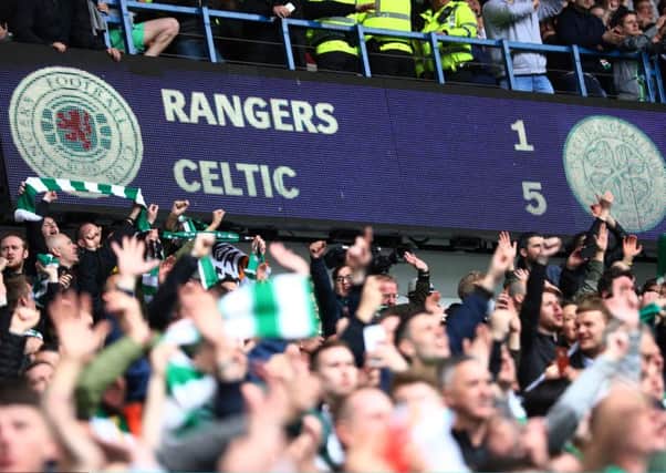 Celtic defeated their rivals 5-1 for the second time this season. Pic: Michael Steele/Getty Images