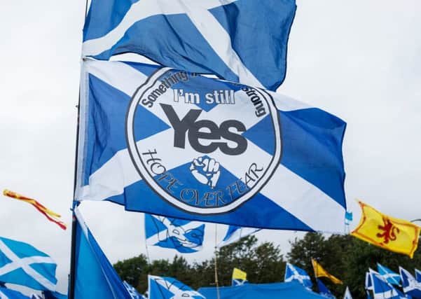 A new poll suggests that most Scots believe that the SNP should be entitled to hold a new independence referendum if they win a majority in the General Election. Picture: TSPL