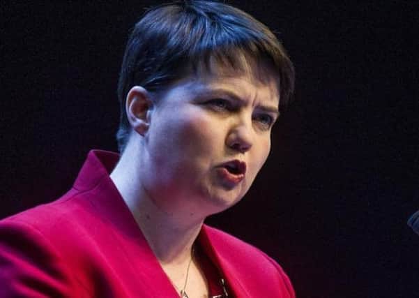Ruth Davidson said tactical voters should back  the Tories. Picture: Jpress