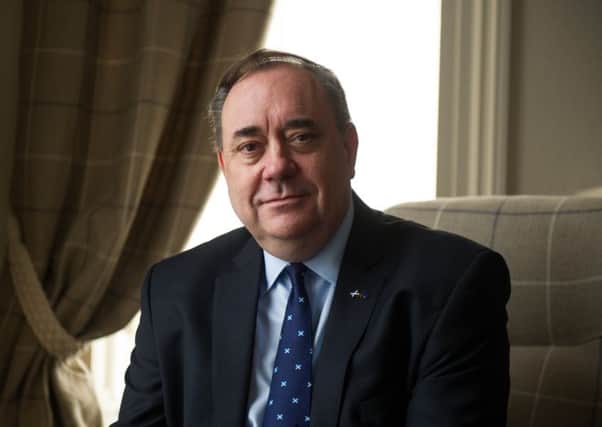 Alex Salmond is campaigning for reelection in Gordon. Picture: John Devlin