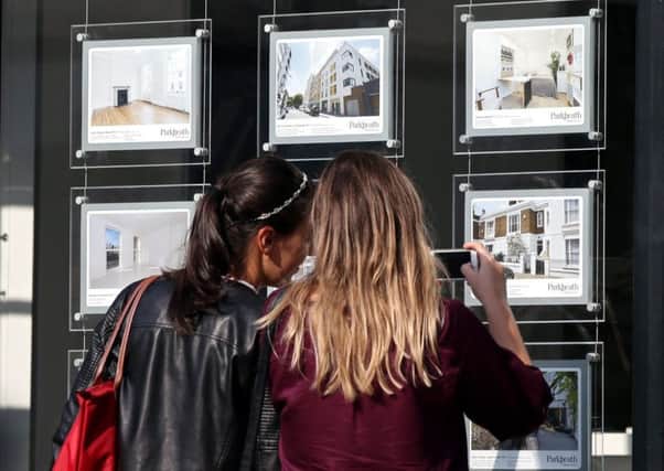 Homebuyers in Falkirk and Kirkcaldy made some of the biggest cuts to the number of risky mortgages. Picture: Yui Mok/PA Wire