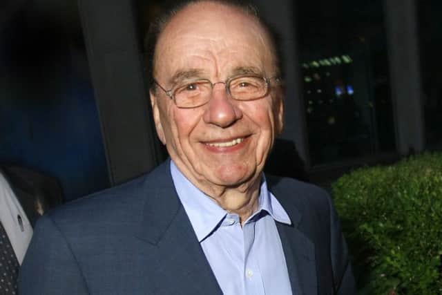 Media mogul Rupert Murdoch faces fresh scrutiny over his bid to take control of Sky. Picture: Timothy A Clary/AFP/Getty Images