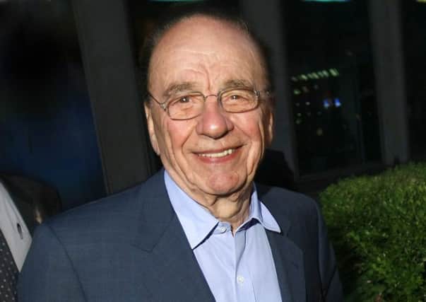 Media mogul Rupert Murdoch faces fresh scrutiny over his bid to take control of Sky. Picture: Timothy A Clary/AFP/Getty Images