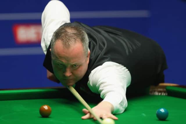 John Higgins has a three-frame lead over Mark Selby. Picture: Getty