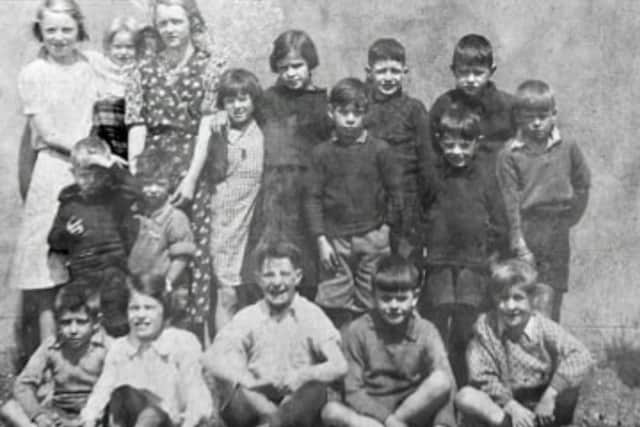 Children of Caldervale photographed in the 1940s. PIC: Courtesy of Blantyre Project.