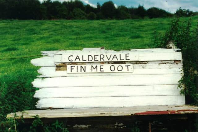 A seat has marked the spot of the village known locally as Fin Me Oot over the years with plans now for a more permanent memorial. PIC: Courtesy of Blantyre Project.