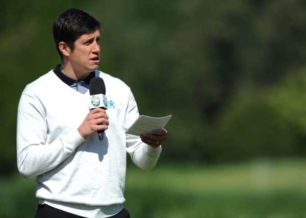 Television presenter and keen golfer Vernon Kay will present GolfSixes, a shortened, fast-paced version of the game aimed at attracting the so-called 'millennial demographic'.  Picture: Steve Bardens/Getty