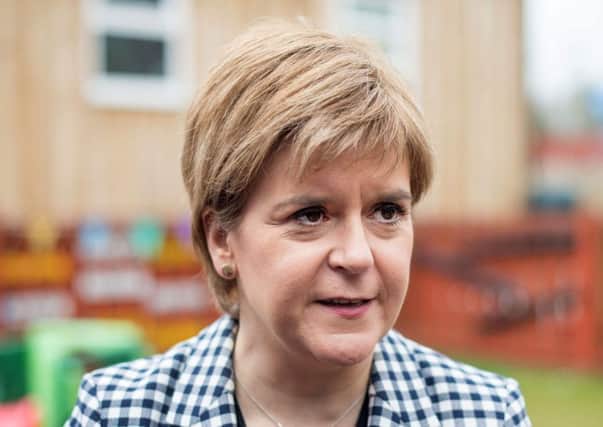 Nicola Sturgeon blamed the Tories for the rise in foodbank use in Scotland. Picture: Michal Wachucik