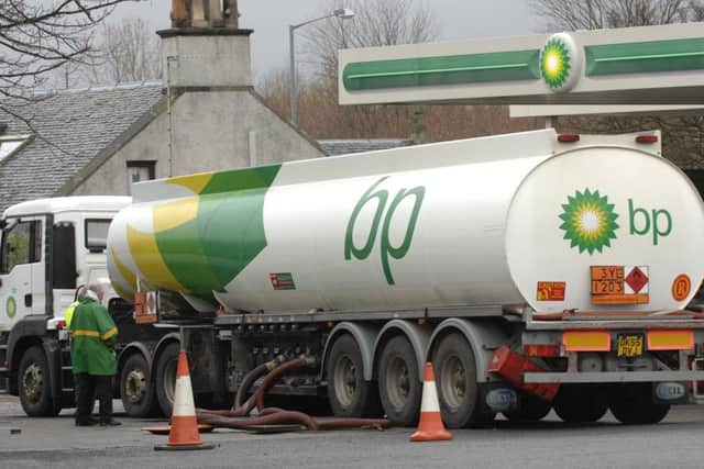 Higher crude prices helped push oil major BP back into the black. Picture: Ian Rutherford