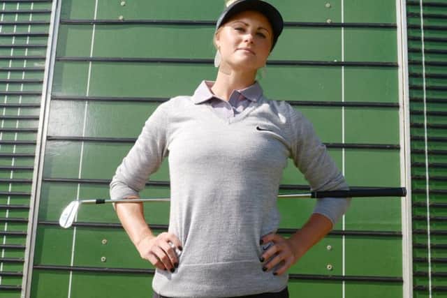 Carly Booth is in with a chance of securing a spot in the LPGA Shoprite Classic in June. Picture: Phil Wilkinson