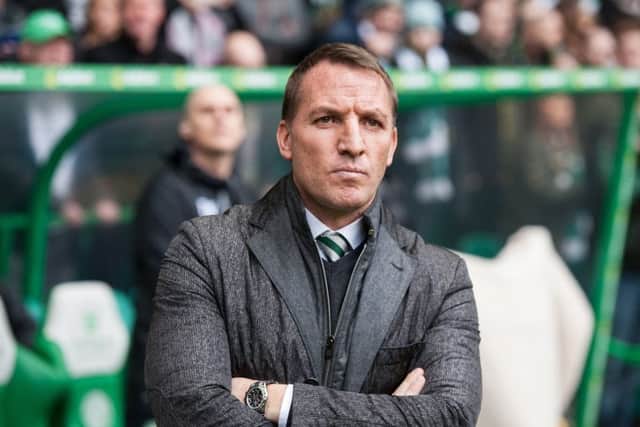 Celtic manager Brendan Rodgers should be the stick-on Manager of the Year award winner. Picture: John Devlin