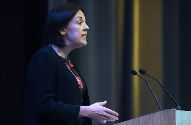 Kezia Dugdale has urged voters to send a message to both the SNP and Conservatives by voting Labour. Picture: Neil Hanna/JP License