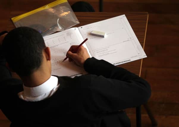 The exam period for thousands of pupils across Scotland is getting under way. Picture: David Davies/PA Wire