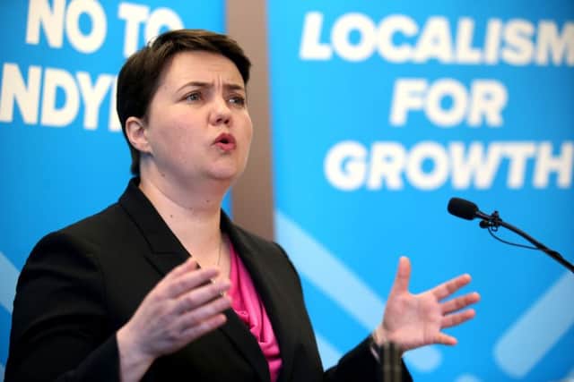 Scottish Conservative leader Ruth Davidson. Picture: Jane Barlow/PA Wire
