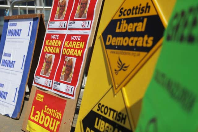 Voters go to the polls on Thursday to elect Scotland's 32 local authorities. Picture: Ellen Relander/JP